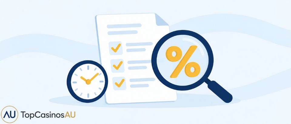 Checking online casino bonus terms