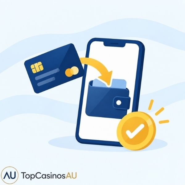 Casino payment using an e-wallet