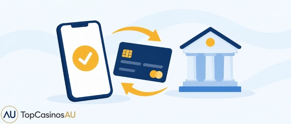 Casino payments by phone, card and bank