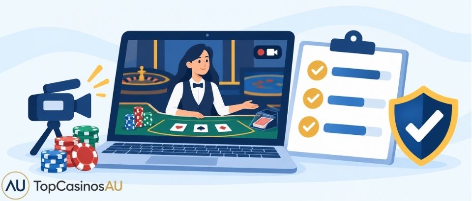 Live casino evaluation and ranking criteria